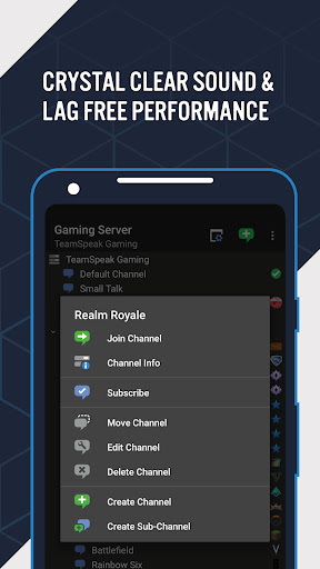 TeamSpeak 3 - Voice Chat screenshot