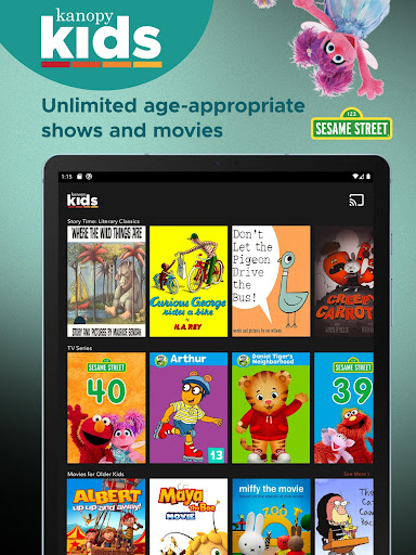 Kanopy screenshot
