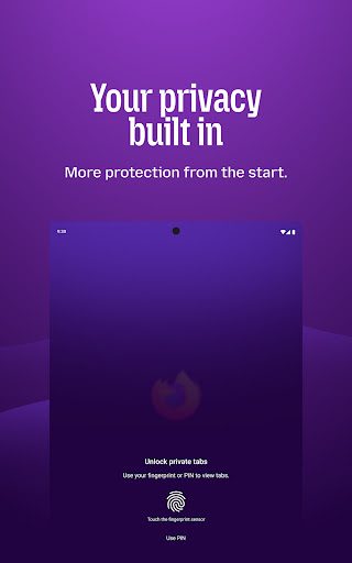 Firefox Fast & Private Browser screenshot