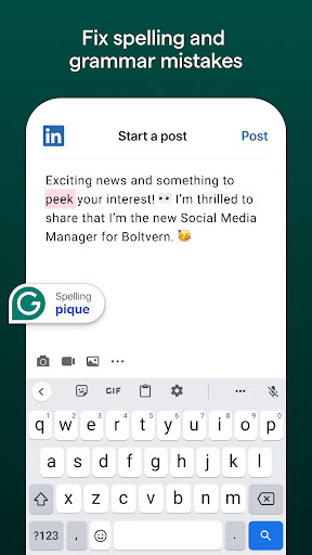 Grammarly-AI Writing Assistant screenshot