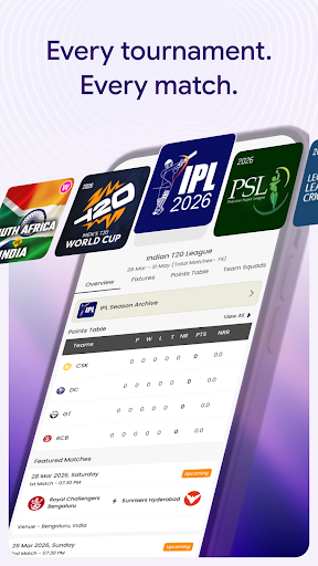 Cricket Guru - Fast Live Score screenshot