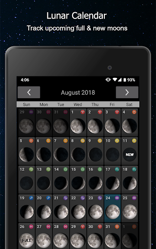 Phases of the Moon screenshot