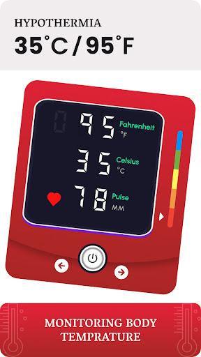 Body Temperature Fever Tracker screenshot