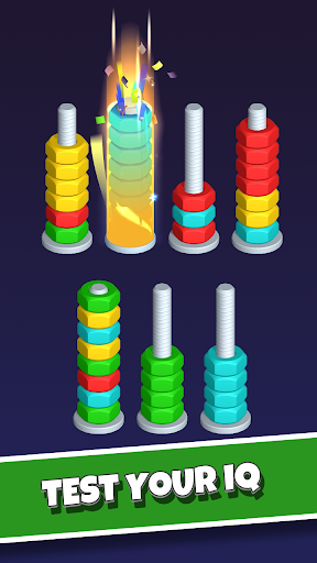 Nut Sort-Color Puzzle Game screenshot