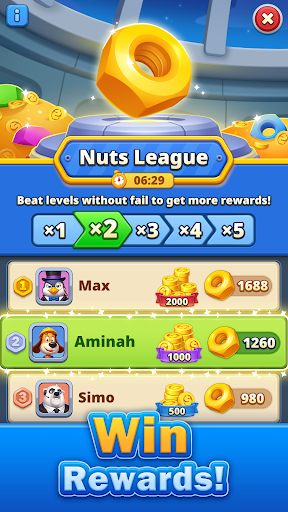 Nuts Factory: Sort Puzzle screenshot