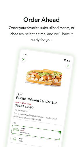 Publix screenshot