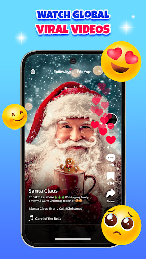 Merry prank dial: Call & text screenshot