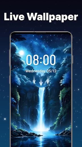 Ripple & 3D Live Wallpaper screenshot