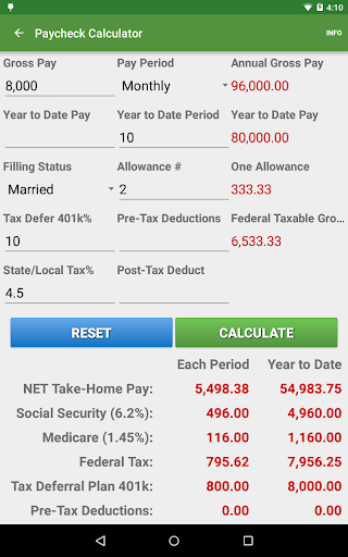 Financial Calculators Pro screenshot