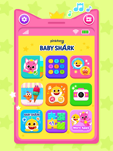 Pinkfong Baby Shark Phone Game screenshot