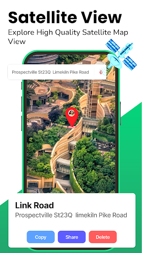 GPS Satellite Maps: Earth View screenshot