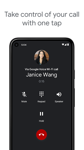 Google Voice screenshot