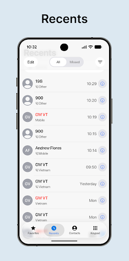 Liquid Phone - iCall Dialer screenshot