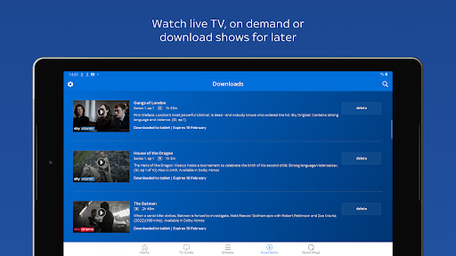 Sky Go screenshot
