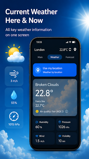 Indoor thermometer screenshot