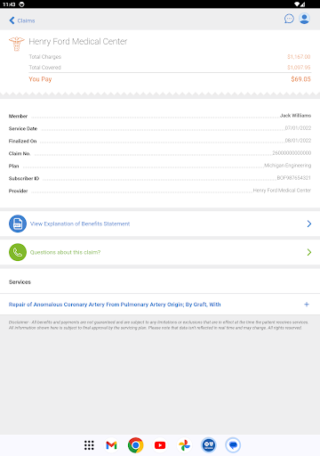 BCBSM screenshot