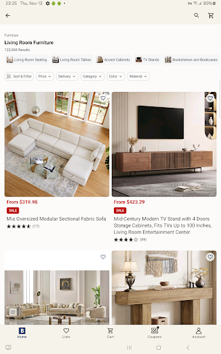 Bed Bath & Beyond screenshot