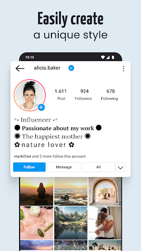 Letter Fonts - Stylish Text screenshot