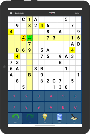 Sudoku Ultimate Offline puzzle screenshot