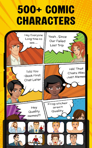 Cartoon Comic Strip Maker screenshot