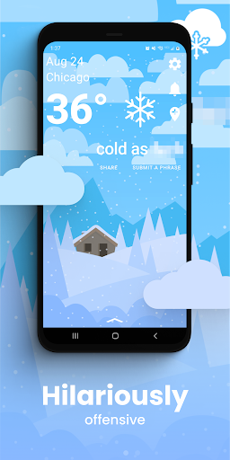 Funny Weather: Rude Forecast screenshot