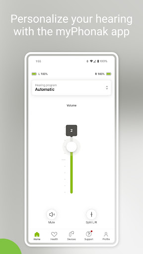 myPhonak screenshot