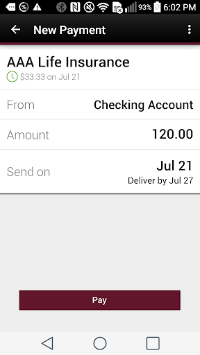 Mechanics Bank Mobile Banking screenshot