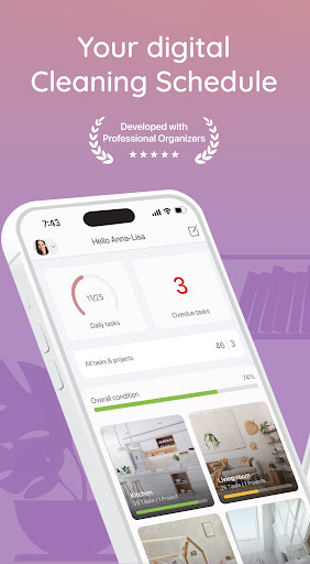 BeTidy: Home Cleaning Schedule screenshot