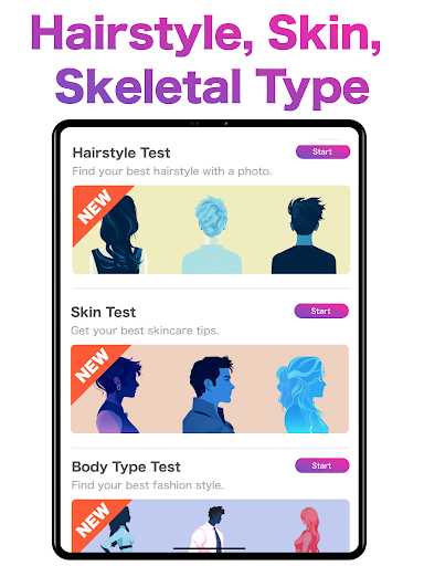 AI Face & Color Analysis App screenshot