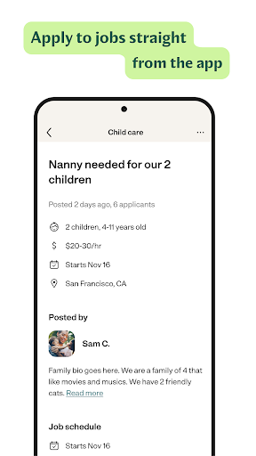 Care.com: Find Caregiver Jobs screenshot