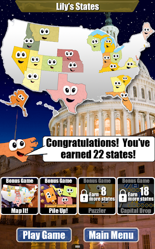 Stack the States® screenshot