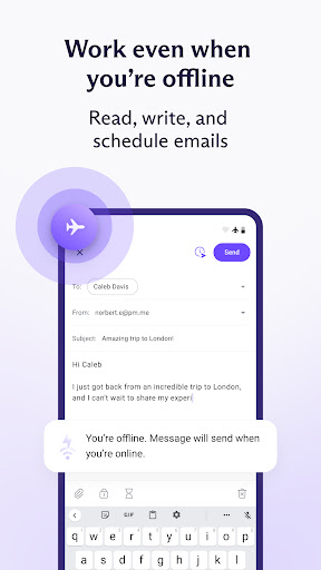 Proton Mail: Encrypted Email screenshot