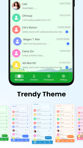 Messages: SMS Message Text App screenshot