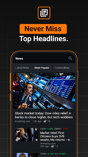 Investing.com: Stock Market screenshot