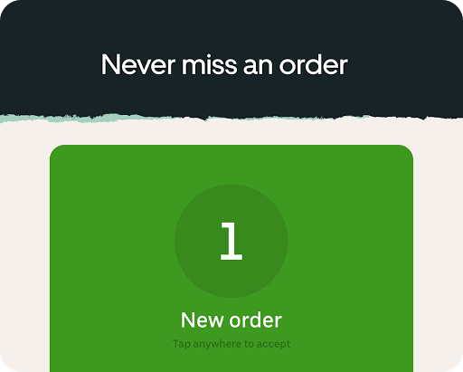 Uber Eats Order Manager screenshot