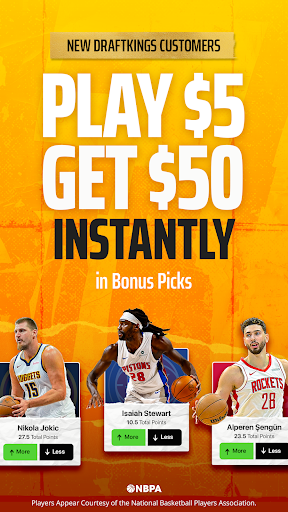 Pick6 DraftKings Sports Picks screenshot