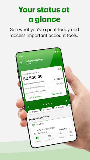 TD Bank (US) screenshot