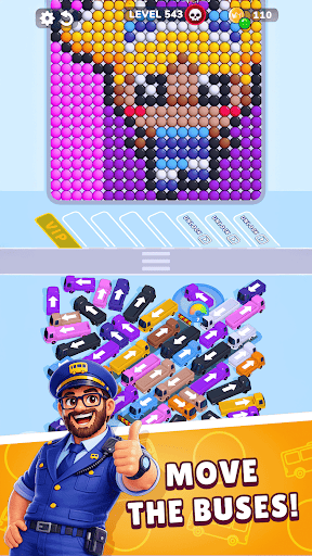 Bubble Bus: Parking Jam Puzzle screenshot