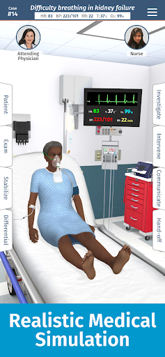 Full Code Medical Simulation screenshot