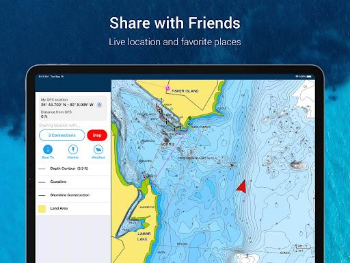 Navionics® Boating screenshot