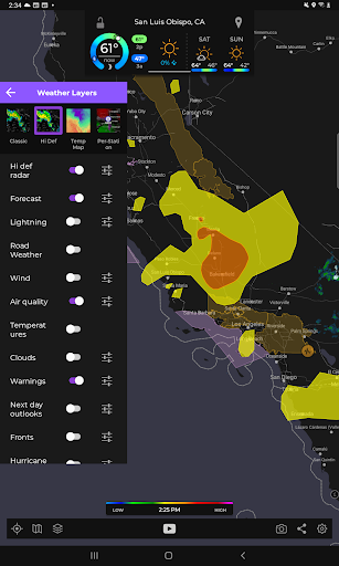 MyRadar Weather Radar Pro screenshot