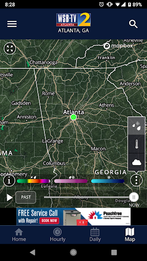 WSB-TV Weather screenshot