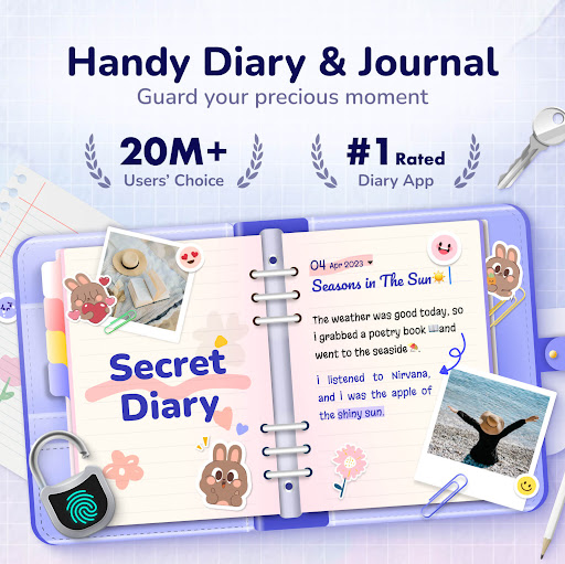 Diary with Lock: Diary Journal screenshot