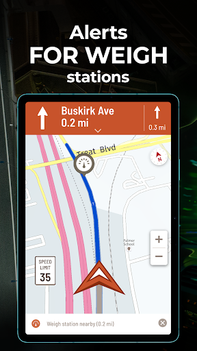 Hammer: Truck GPS & Maps screenshot