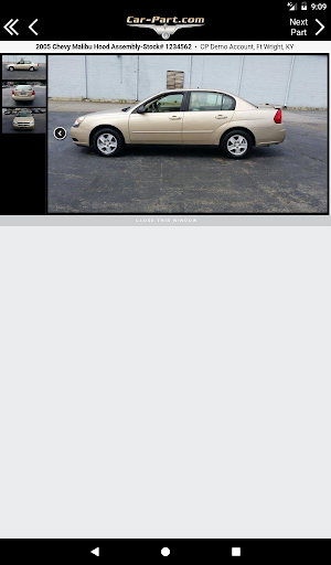Car-Part.com Used Auto Parts screenshot