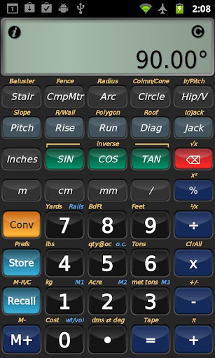 BuildCalc screenshot