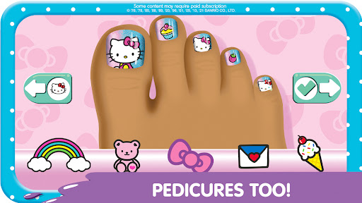 Hello Kitty Nail Salon screenshot