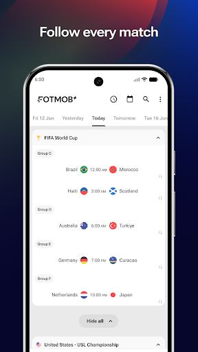 FotMob - Soccer Live Scores screenshot