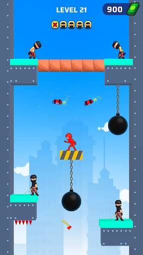 Web Master: Stickman Superhero screenshot
