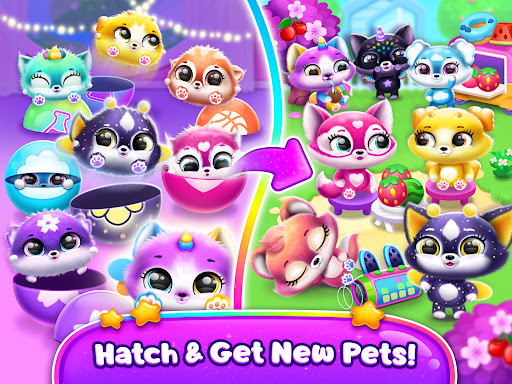 Fluvsies Merge Party screenshot